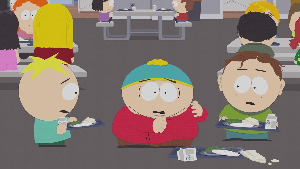 Cartman,Eric Cartman,Butters,Butters Stotch,Scott,Scott Malkinson,lunch,Hea...